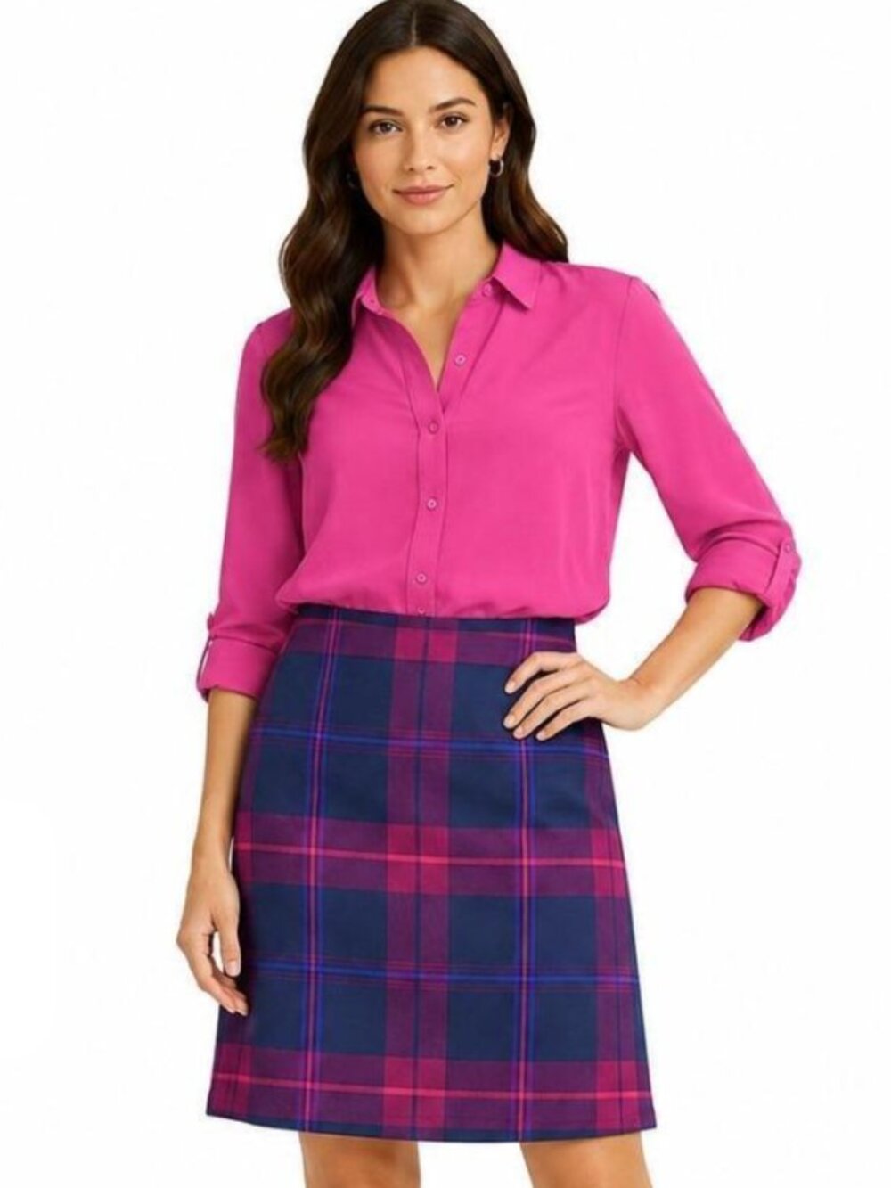 Tommy Hilfiger - Plaid Skirt